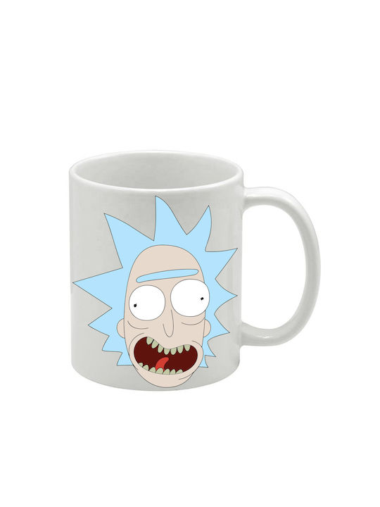Λευκή Κούπα Rick Morty