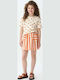 Kids Short-Sleeved Orange Top