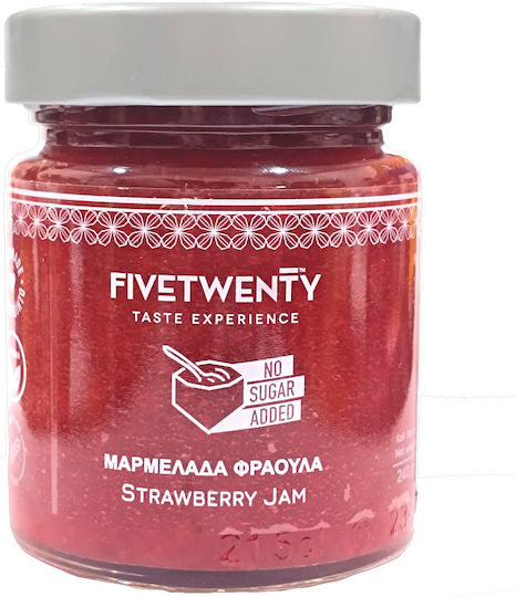 FiveTwenty Μαρμελάδα Φράουλα / Σταφύλι / Λεμόνι Χωρίς Προσθήκη Ζάχαρης 240gr