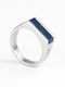 Pig & Hen Women's Steel Ring