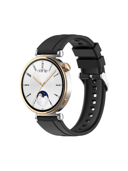 Λουράκι Σιλικόνης Ασημί (Xiaomi Watch S4 41mm)