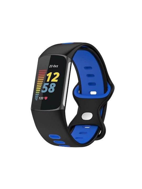 Curea Silicon Neagră Fitbit Charge 5