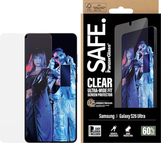 PanzerGlass Safe. Tempered Glass (Galaxy S26 Ultra) SA77811