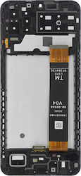 Samsung Οθόνη με Πλαίσιο για Galaxy M23 5g M236b (Μαύρο)