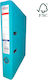 Optima Clasic & Premium A4 Binder Laminated Pp Pp Metal Edge 50 Mm Optima Premium Turquoise