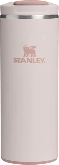 Stanley Transit Fliptop Thermosflasche Rostfreier Stahl BPA-frei 350ml Rose Quartz