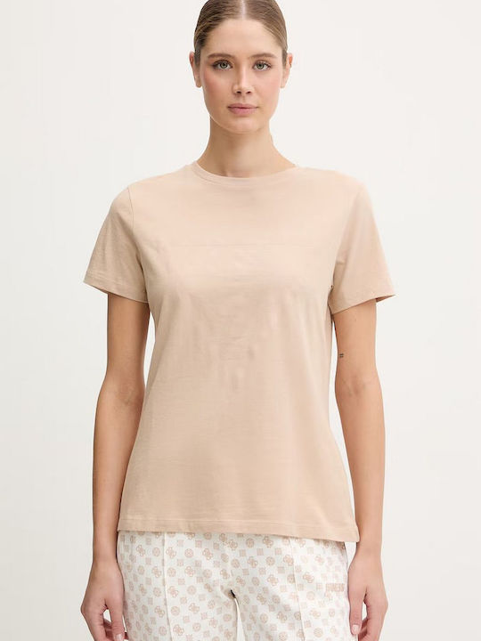 Guess Adele Γυναικείο T-shirt Beige