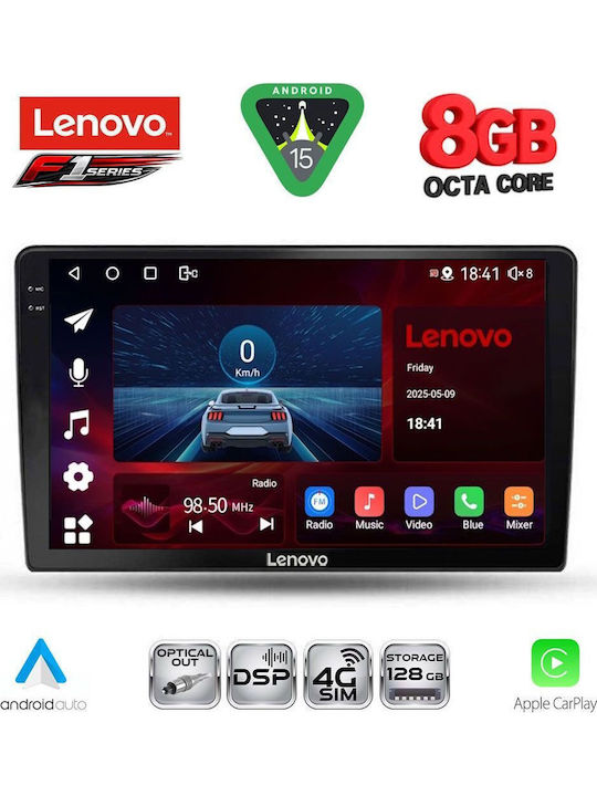 Lenovo Car Audio System for Toyota Corolla Verso 2000-2004 Bluetooth USB WiFi GPS Apple CarPlay Android Auto with 9" Touch Screen