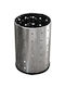 Raki Stainless Steel Office Bin 3l 16x16x23