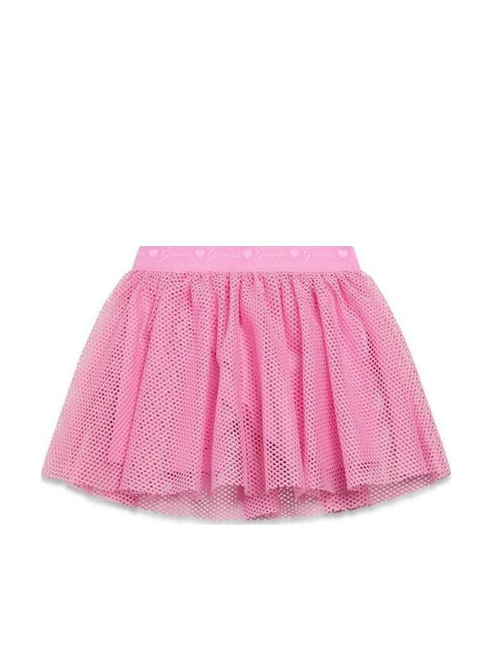 Kids Skirt Denim Pink