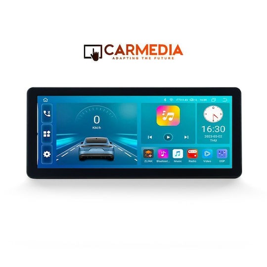 Carmedia Ηχοσύστημα Αυτοκινήτου για Nissan Note 2012 (Bluetooth/USB/WiFi/GPS/Apple-Carplay/Android-Auto) με Οθόνη Αφής 12.3"