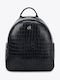 Damentasche Rucksack Krokodilmuster Blau