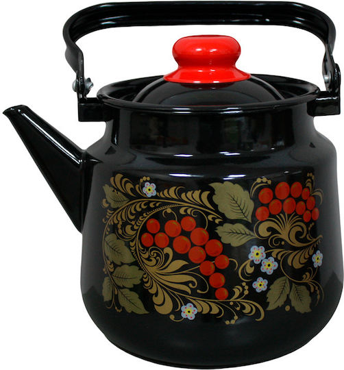 Raki Cernaia Чайник Неръждаем Черен 3500ml