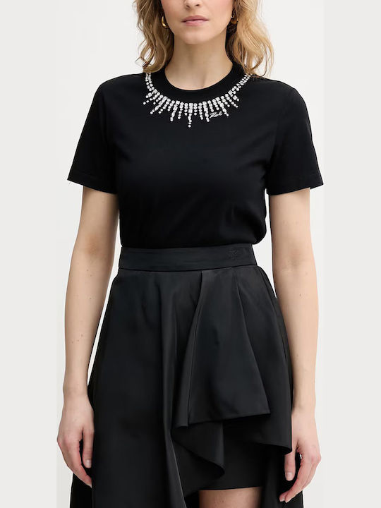 Karl Lagerfeld Γυναικείο T-shirt Black