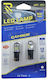 Rchang Car Lamp T10 Canbus LED 6500K Cold White 12V