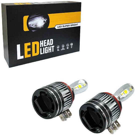 Autolampen H15 LED 6000K Kaltes Weiß 100W