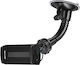 Car Mobile & Tablet Mount with Adjustable Hooks Black