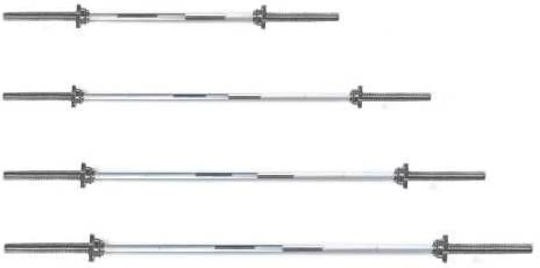 Power Force Ίσια Μπάρα Φ28mm 8.5kg Μήκους 150cm με Βιδωτά Κολάρα