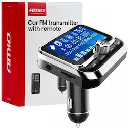 AMiO FM Предавател За Кола С Type-C / USB / Bluetooth