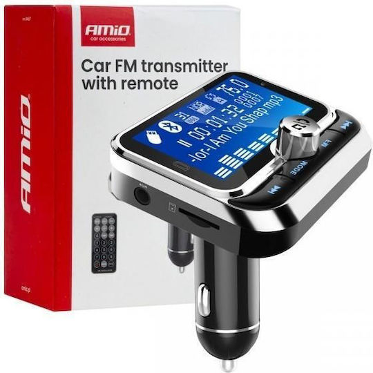 AMiO AMiO Auto FM-Transmitter mit Type-C USB Bluetooth