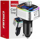 AMiO FM Transmitter Αυτοκινήτου με MicroSD / Type-C / USB / Bluetooth