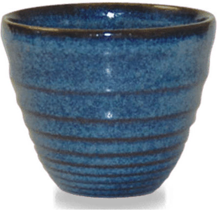 Churchill 1795 Stonecast Round Blue Porcelain Dip Serving Bowl Diameter 7cm 12 Pieces