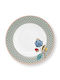 PiP Studio Blooming Tales Multicolour Porcelain Soup Plate 21.5cm