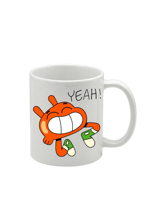 White Mug Amazing World Gumball