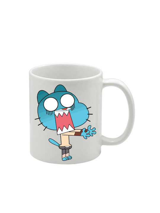 White Mug Amazing World Gumball