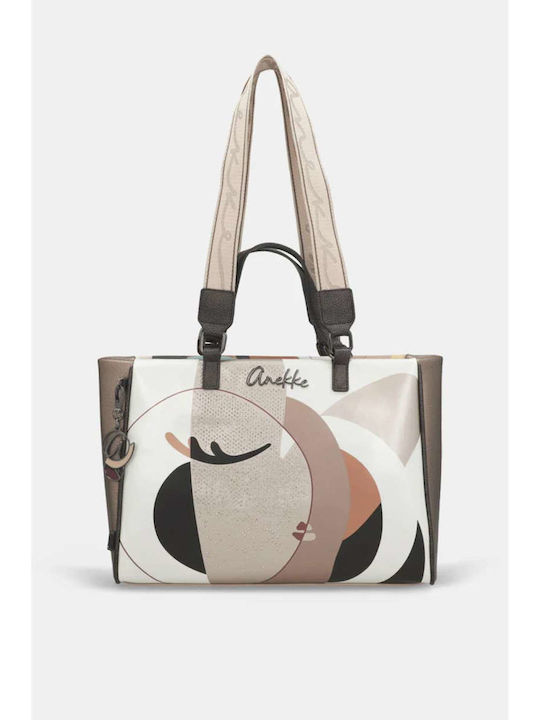 Damen Tote Tasche Beigetönen