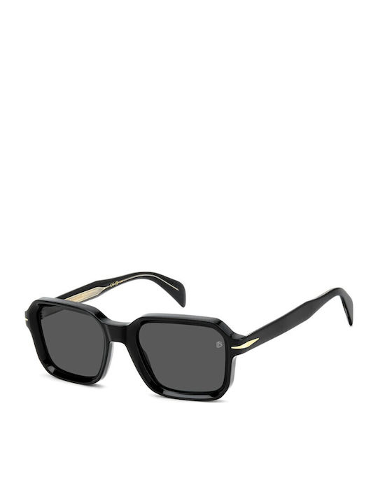 David Beckham Unisex Sunglasses with Black Horn...