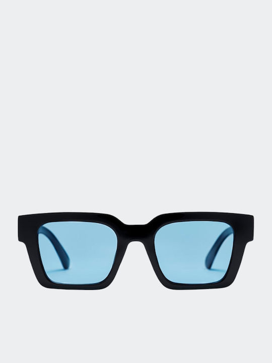 Chpo Unisex Sunglasses With Black Frame And Bla...
