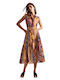 Summer Midi Shirt Dress Tutti Fruti