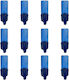 Automatische Vogelfütterung Wasserzufuhr 100ml in Blau