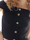 Women's Summer Off-Shoulder Blouse Black