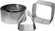 Set 4 Stainless Steel Molds Garnishes Raki Mn0198957