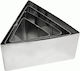 Set 4 Stainless Steel Triangle Baking Molds Pastries Raki Mn01981084