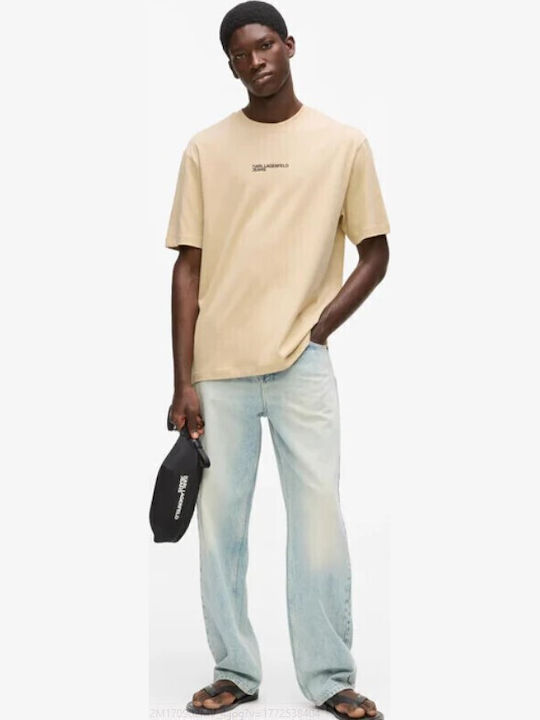 Karl Lagerfeld T-shirt Μπεζ