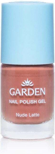 Garden Βερνίκι Νυχιών Μακράς Διαρκείας Nude Latte 10.5ml