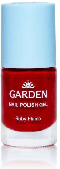 Garden Βερνίκι Νυχιών Μακράς Διαρκείας Ruby Flame 10.5ml