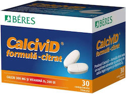 Béres Calcivid Citrate Formula 30 ταμπλέτες Béres Calcivid Citrate Formula 30 ταμπλέτες