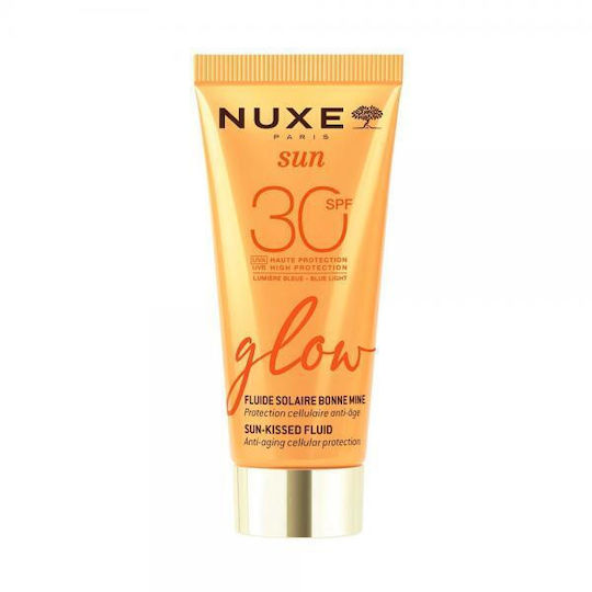 Nuxe Sun Glow Αντηλιακή Λοσιόν Προσώπου SPF30 40ml