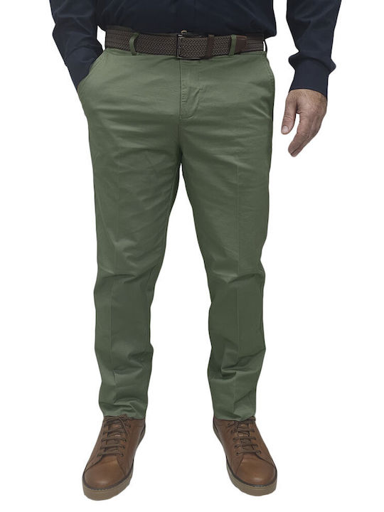Παντελόνι Chino σε Κανονική Εφαρμογή Khaki