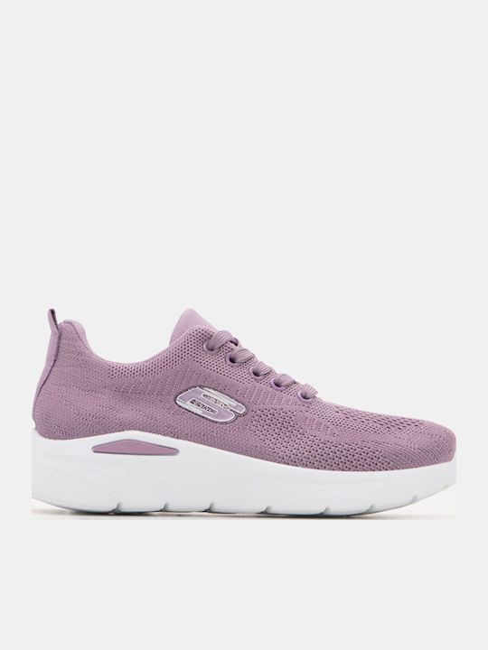 Luigi Damentaschen Sneakers Flieder