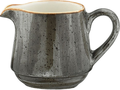 Bonna Bonna Milchkännchen Servierset aus Porzellan Grau