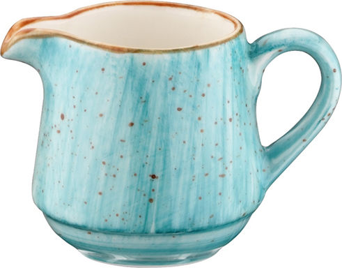 Bonna Aqua Milchkännchen Servieren aus Porzellan Blau