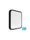 V-TAC Ceiling Bathroom Light 42cm Black with Integrated LED