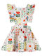 Girls Dress Sleeveless Multicolour