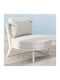 La Luna Armchair Off White 80x87x68cm