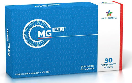 Bleu Pharma Magneziu + Vitamina D3 Mg Bleu 30 comprimate